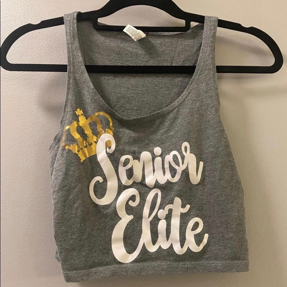 Cheer Extreme Senior Elite cropped tank